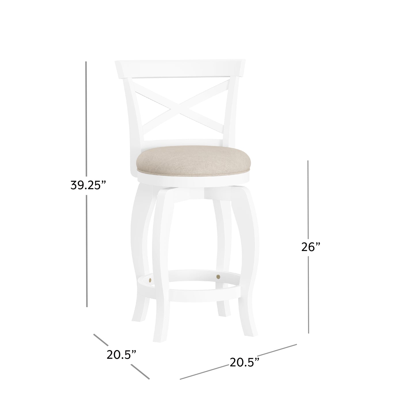 Saddlebrook Wood Stool