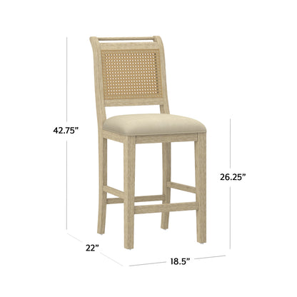 Everest Wood Counter and Bar Stools