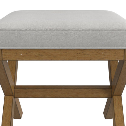 Somerset Wood Vanity Stool