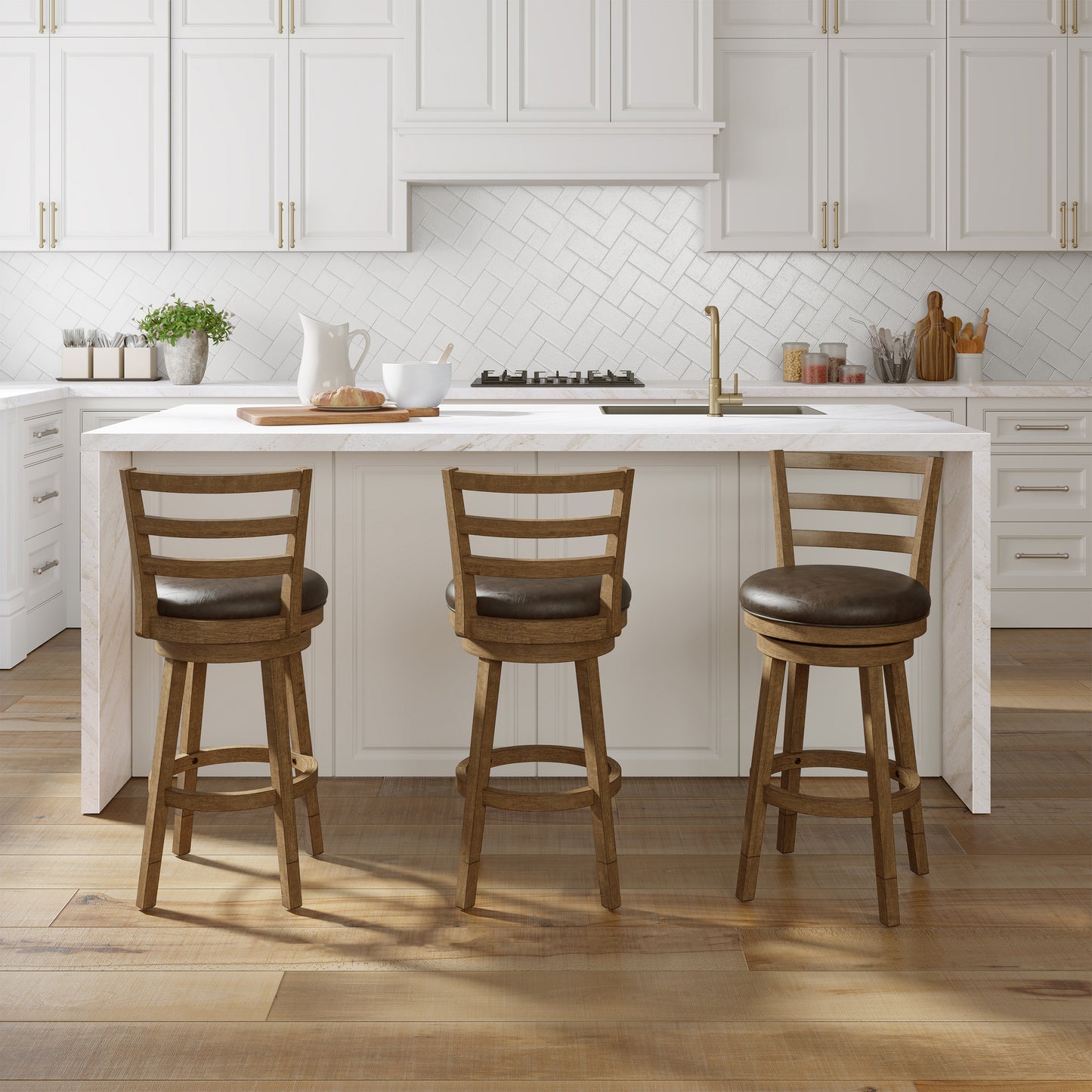 Ronan Wood Counter and Bar Stools