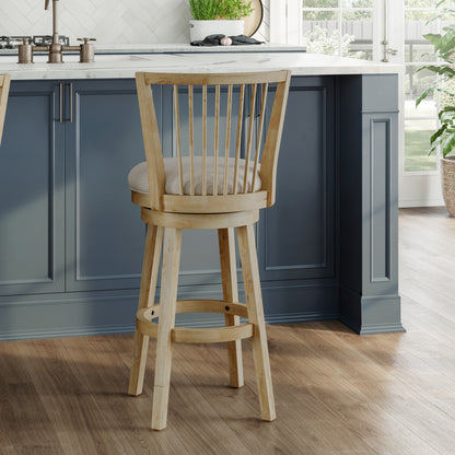 Garlington Wood Counter and Bar Stools