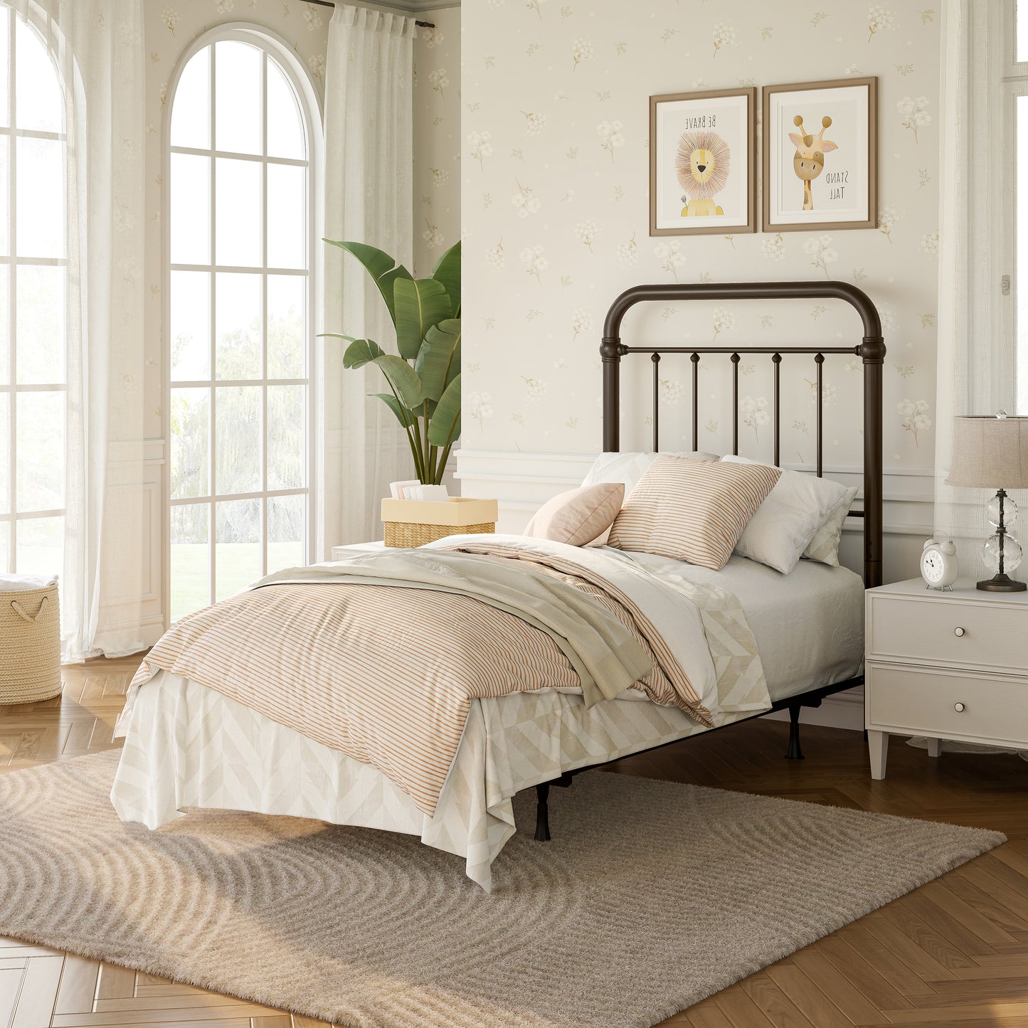 Kirkland Metal Headboard