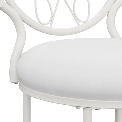 O'Malley Metal Vanity Stool