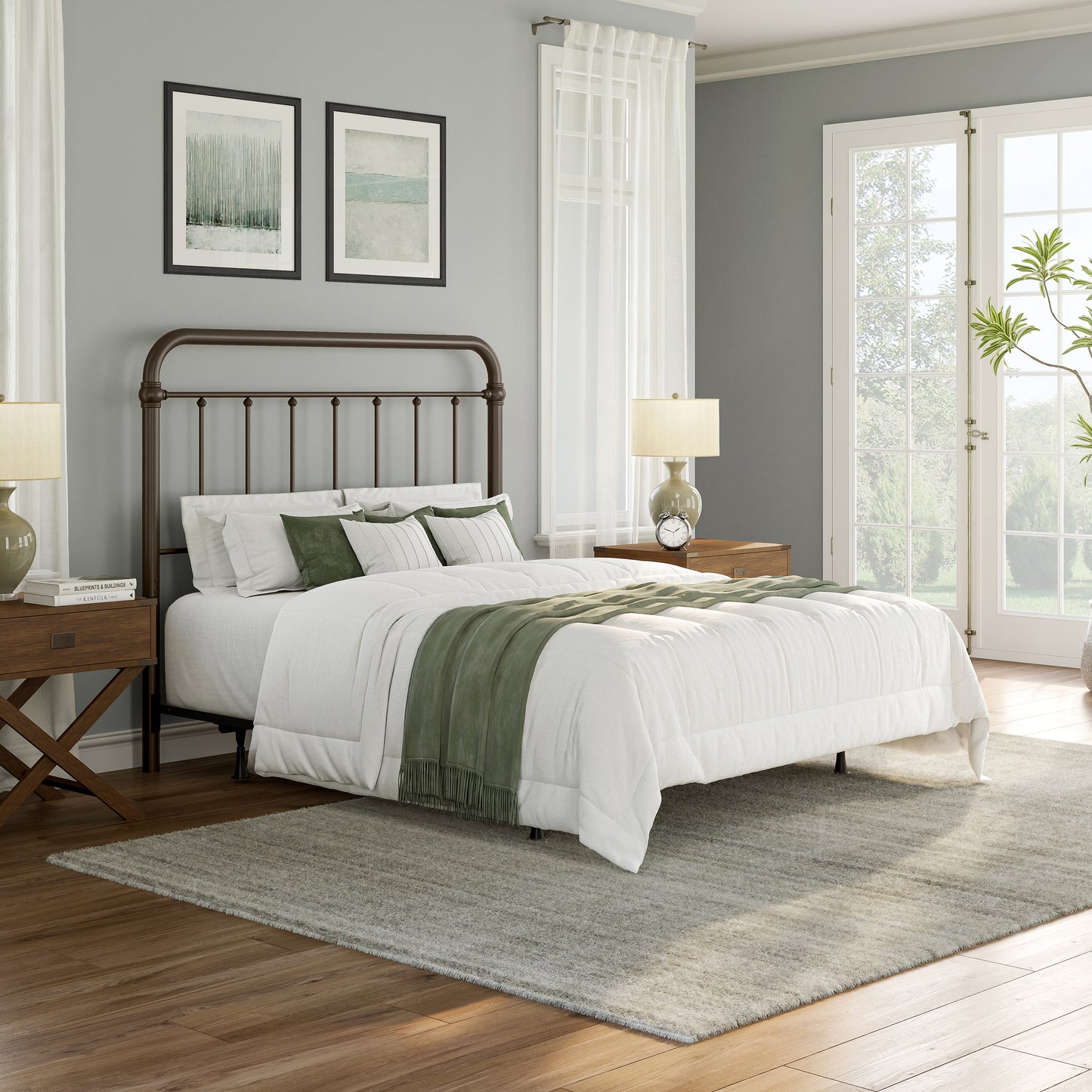 Kirkland Metal Headboard