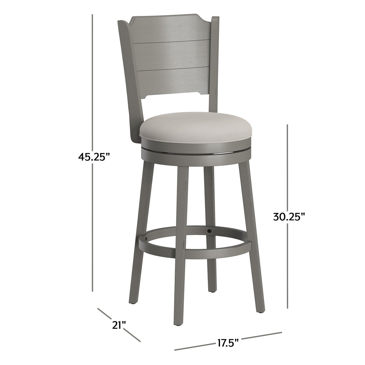 Clarion Wood Stool