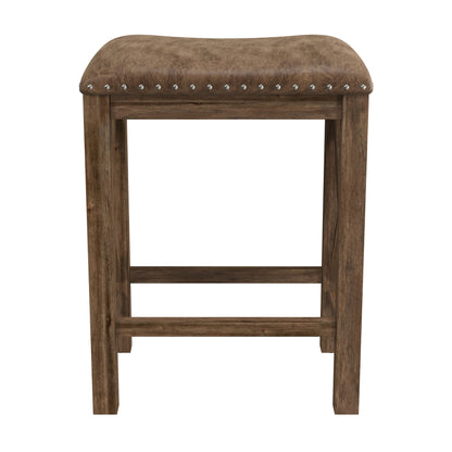 Willow Bend Wood Stool, Set of 2