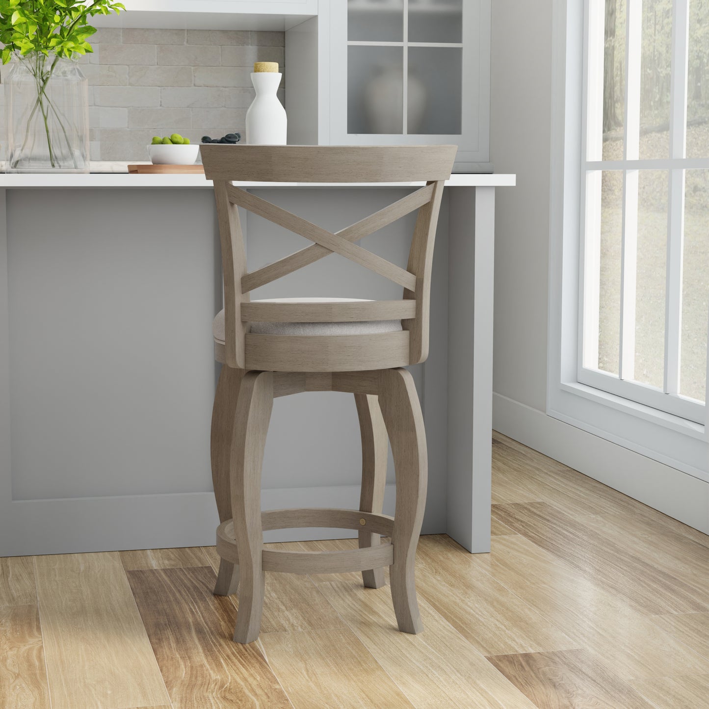 Saddlebrook Wood Stool