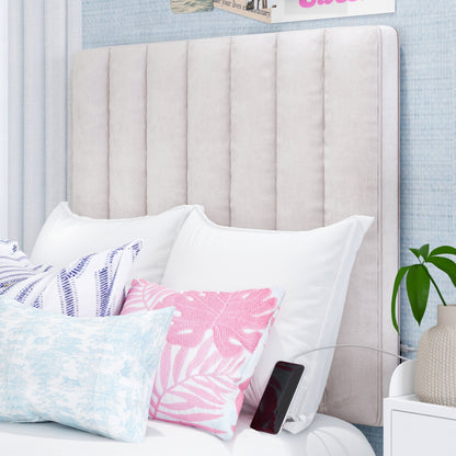 Annie Upholstered Hanging Headboard