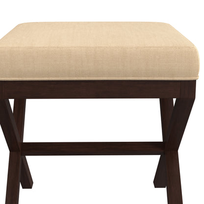 Morgan Wood Vanity Stool