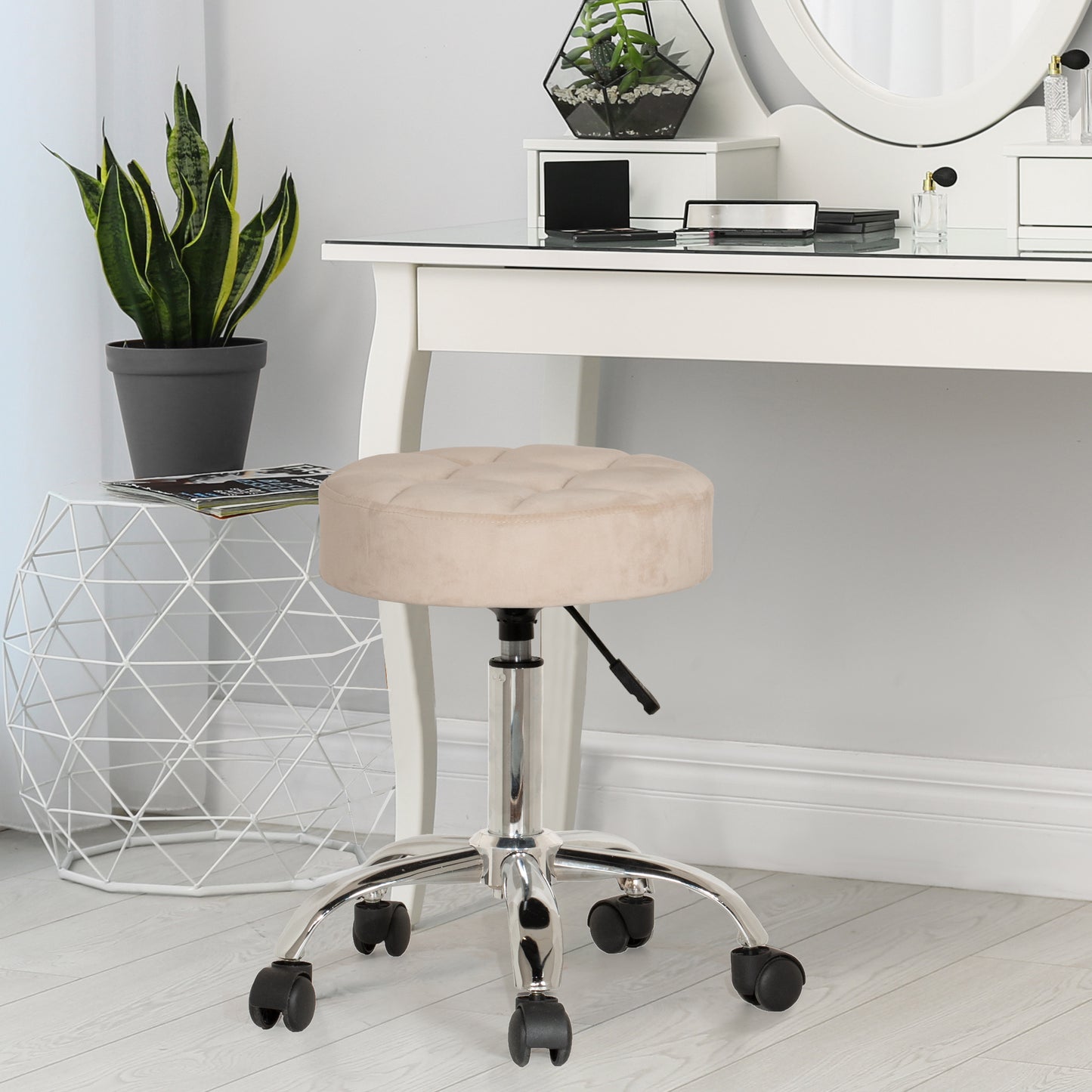 Nora Metal Vanity Stool