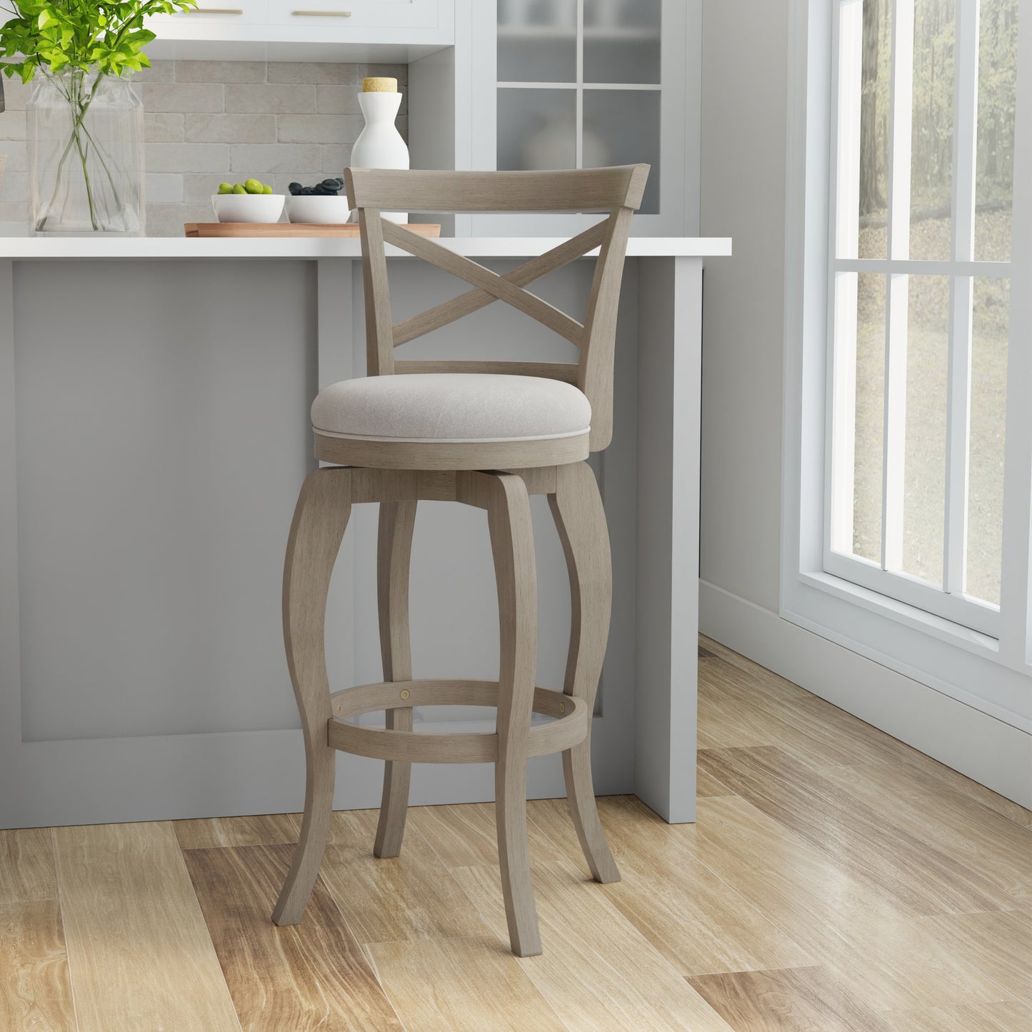 Saddlebrook Wood Stool