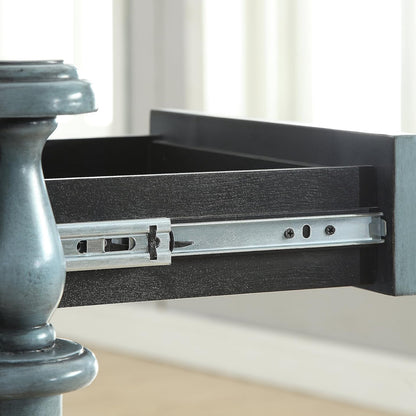 Azure Wood Cabinet
