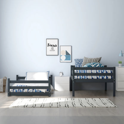 Campbell Wood Floor Bunk Bed