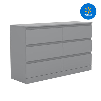 Brindle Wood 6 Drawer Dresser