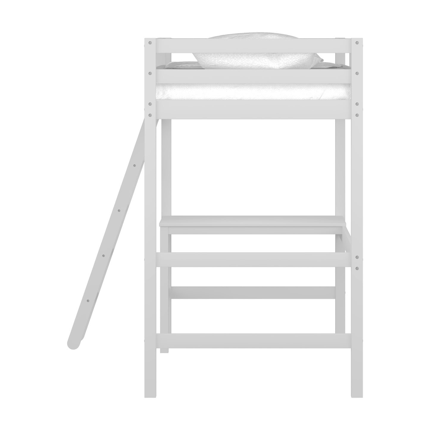 Caspian Wood Twin Loft Bed