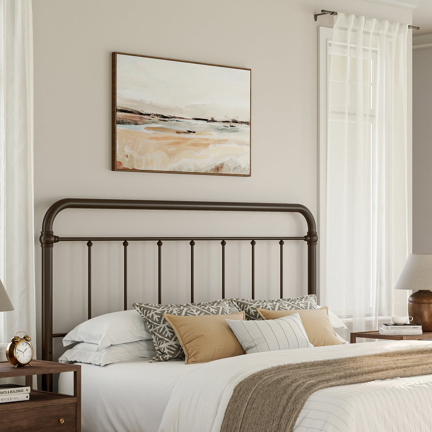 Kirkland Metal Headboard