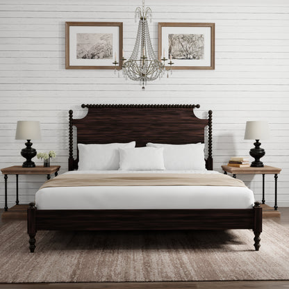 Cape Lane Wood Panel Bed