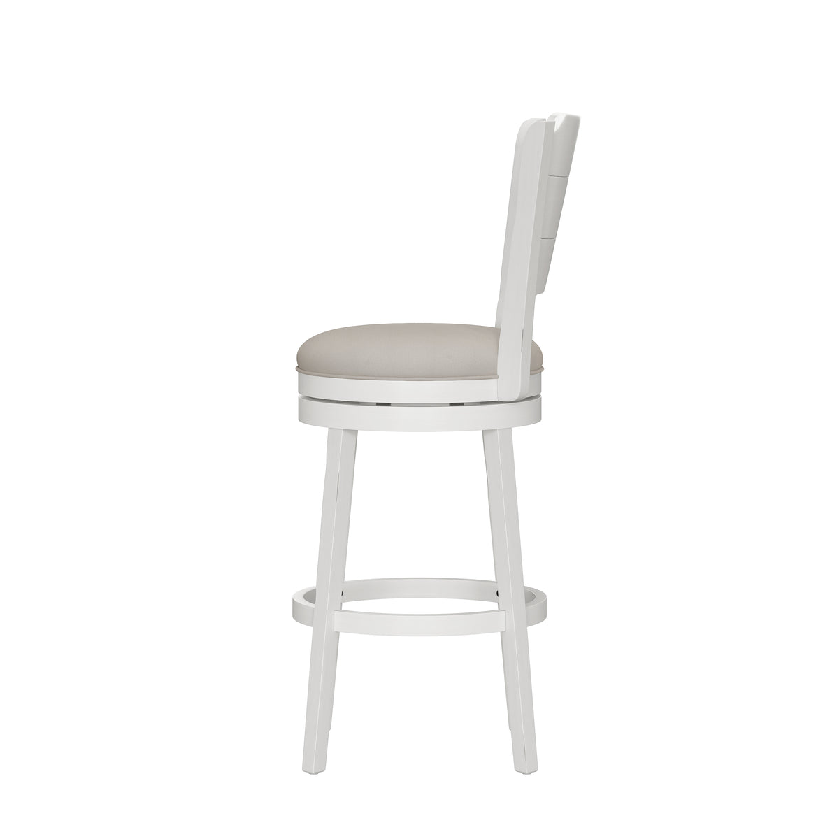 Clarion Wood Swivel Stool