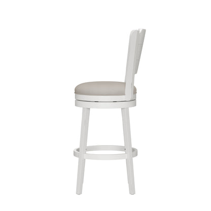 Clarion Wood Swivel Stool