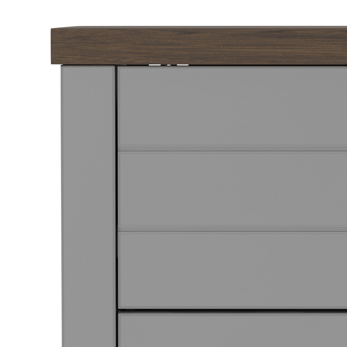 Lancaster Wood 6 Drawer Dresser