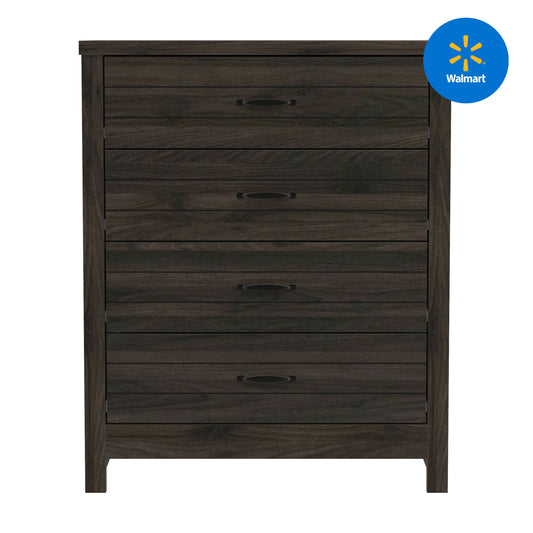 Lancaster Wood 4 Drawer Dresser