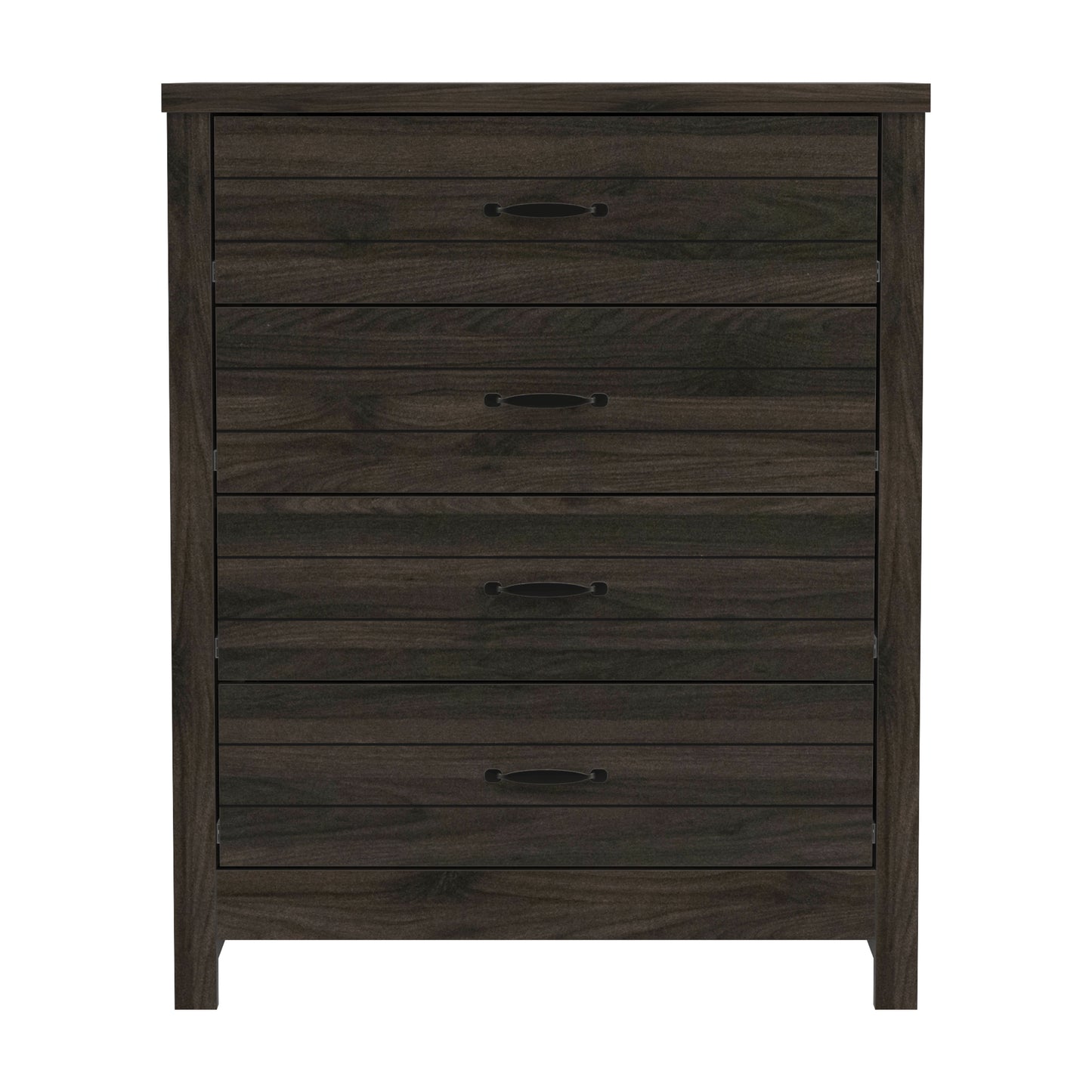Lancaster Wood 4 Drawer Dresser