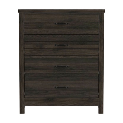 Lancaster Wood 4 Drawer Dresser