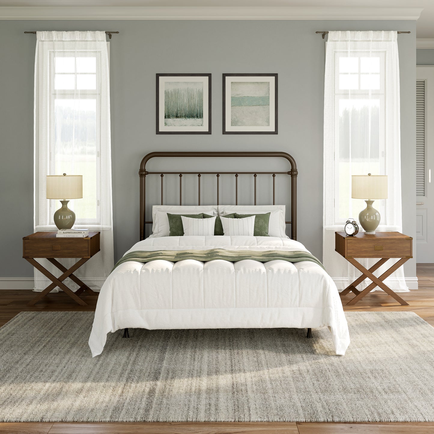 Kirkland Metal Headboard