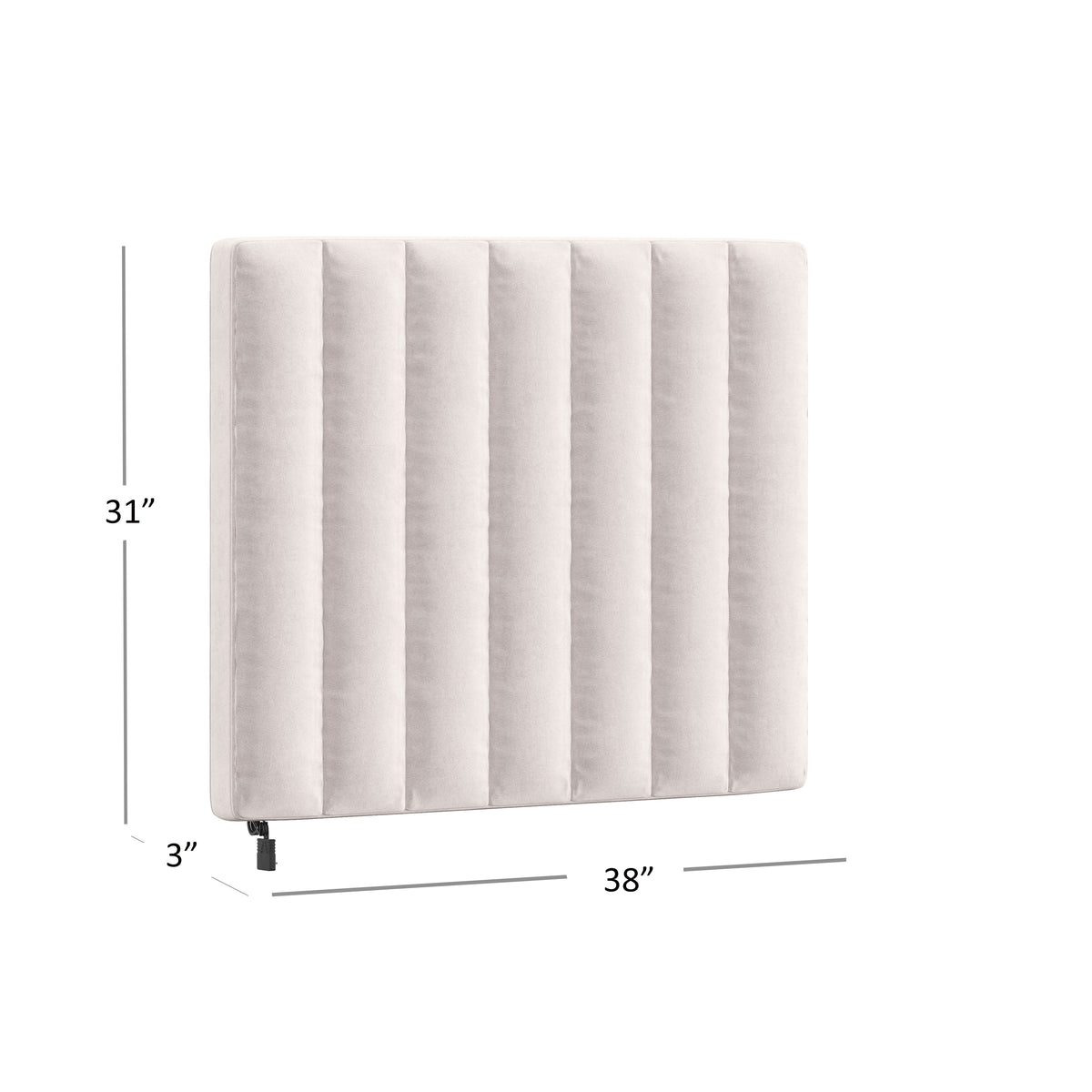 Annie Upholstered Hanging Headboard