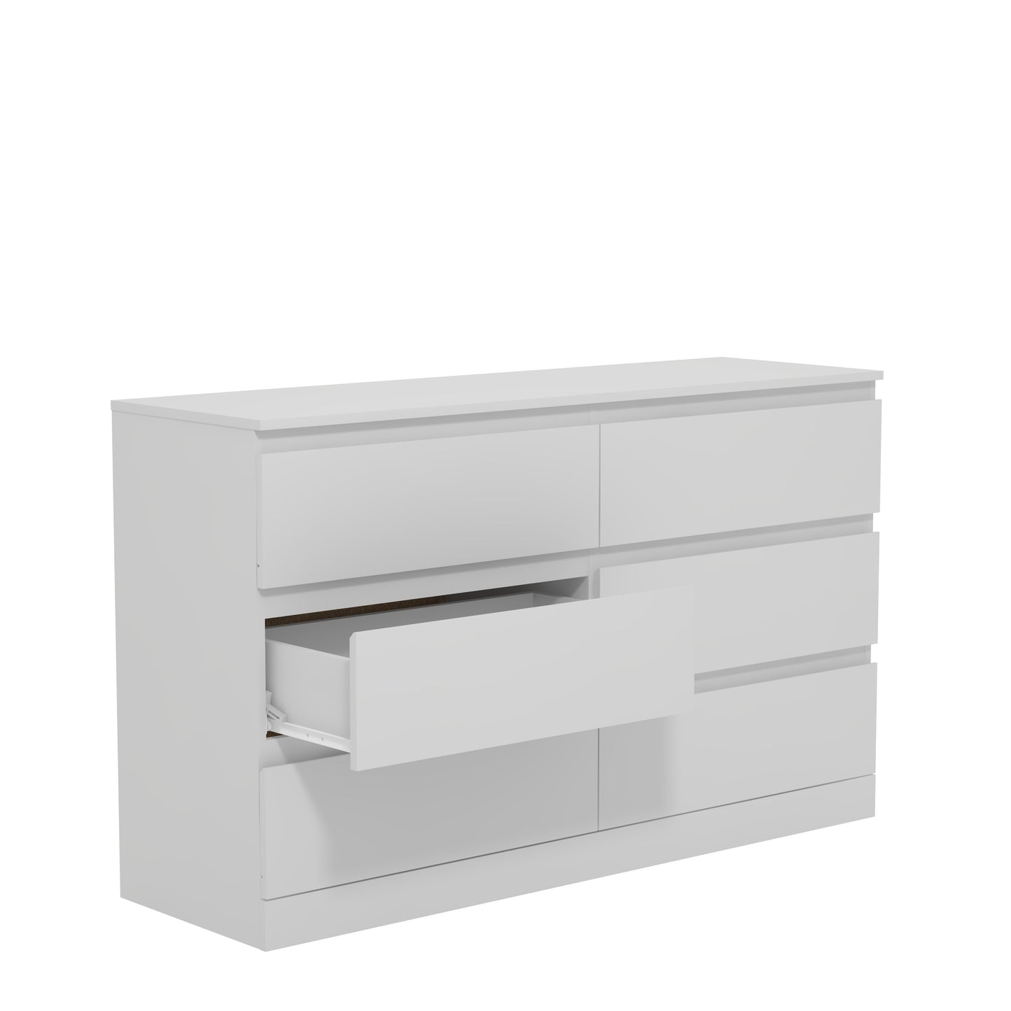 Brindle Wood 6 Drawer Dresser