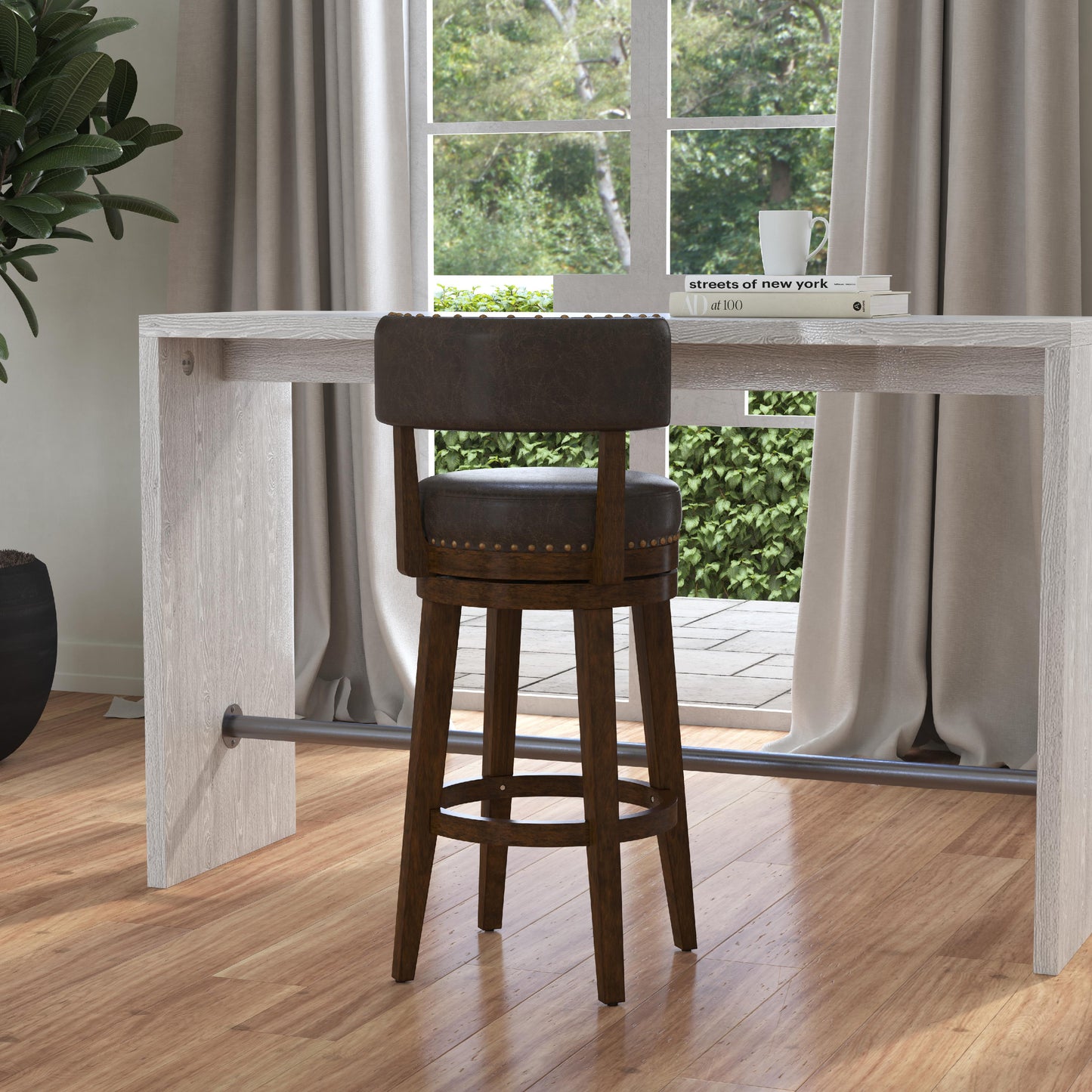 Lawton Wood Stool