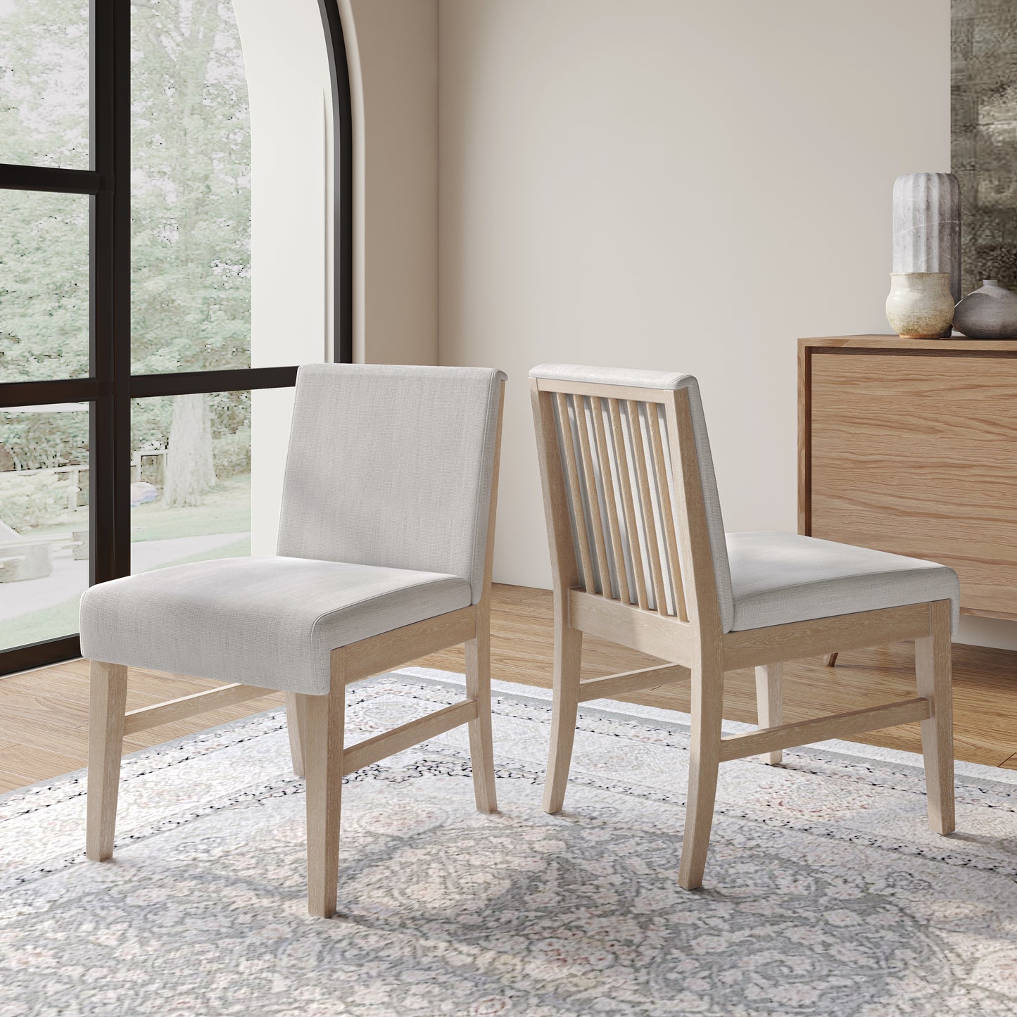 Portsmouth Wood Dining Side Chair, Set of 2