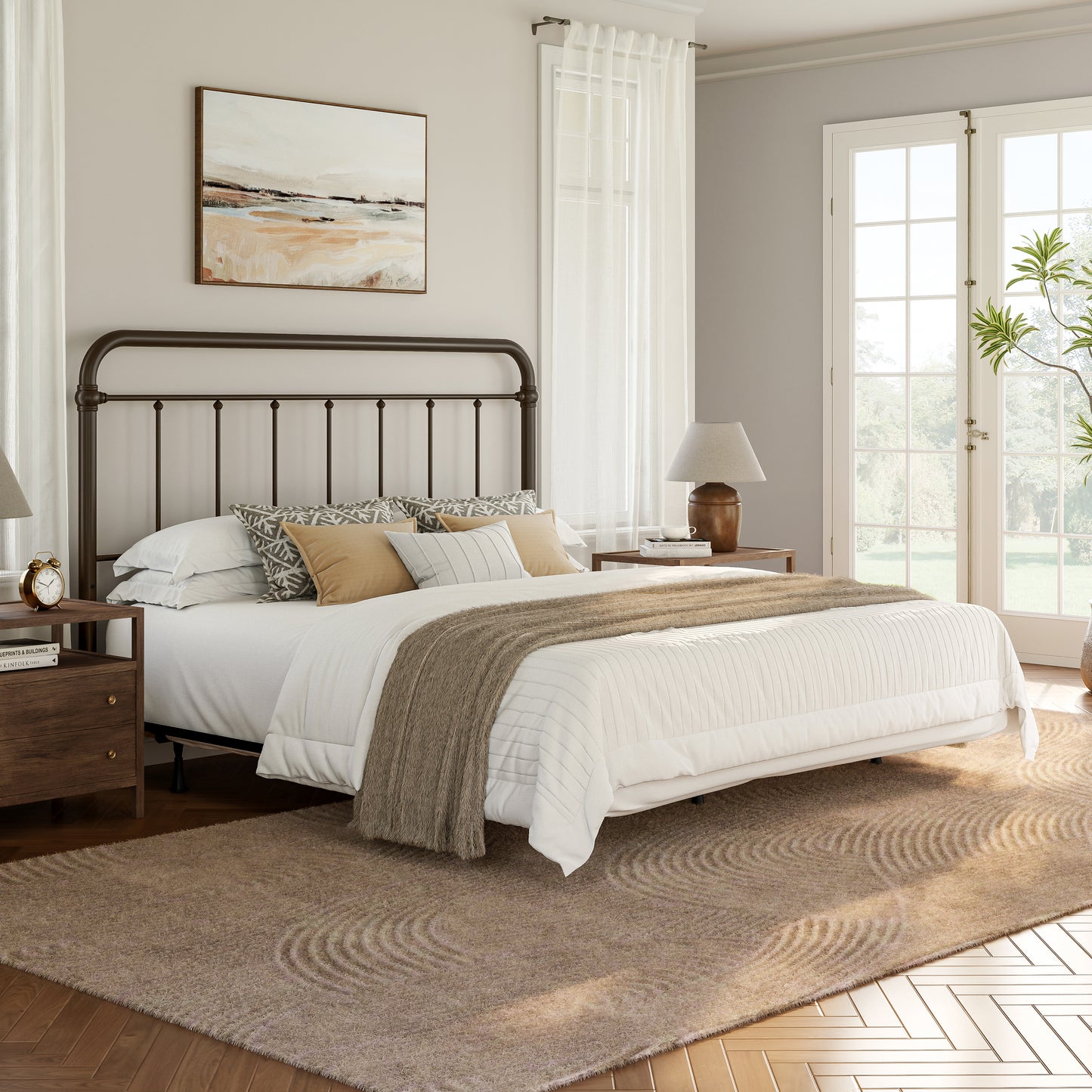Kirkland Metal Headboard
