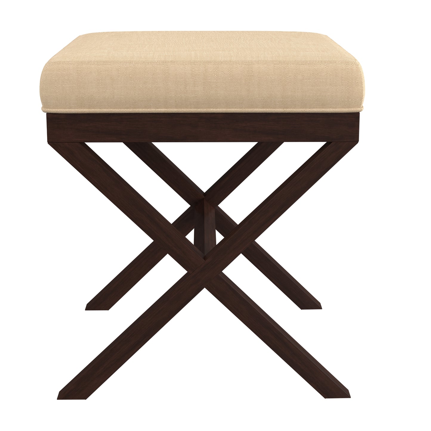 Morgan Wood Vanity Stool