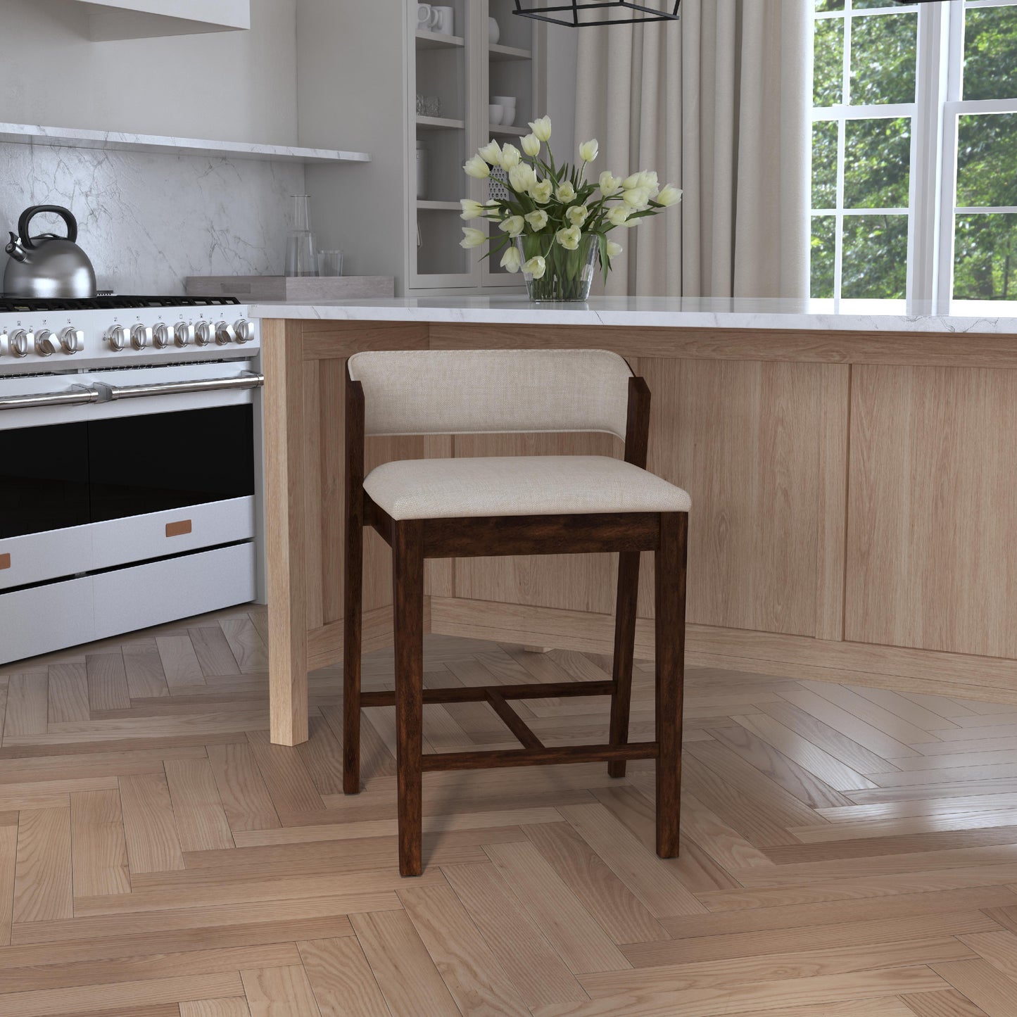 Dresden Wood Stool