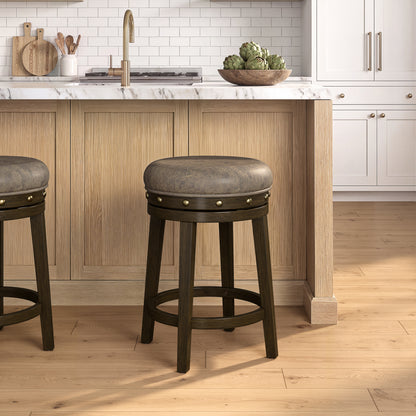 Benard Wood Stool