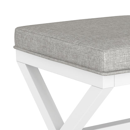 Somerset Wood Vanity Stool