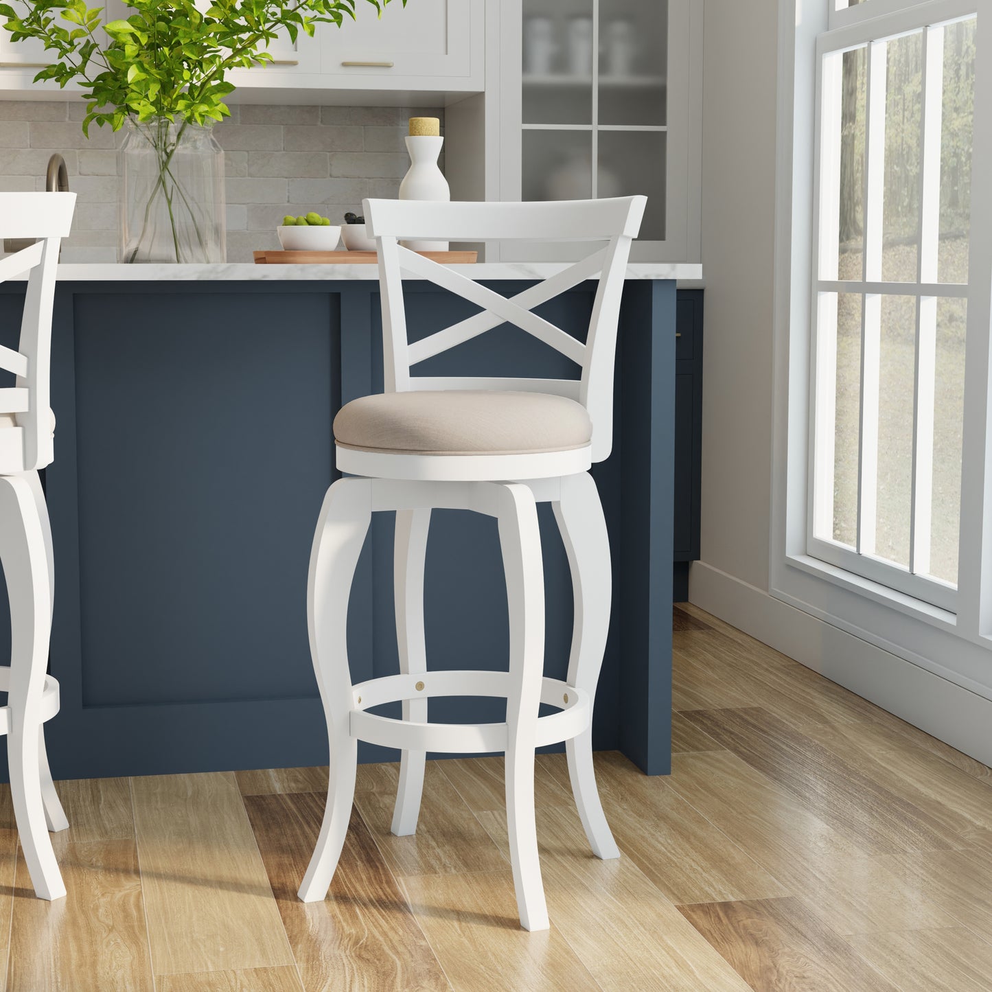 Saddlebrook Wood Stool