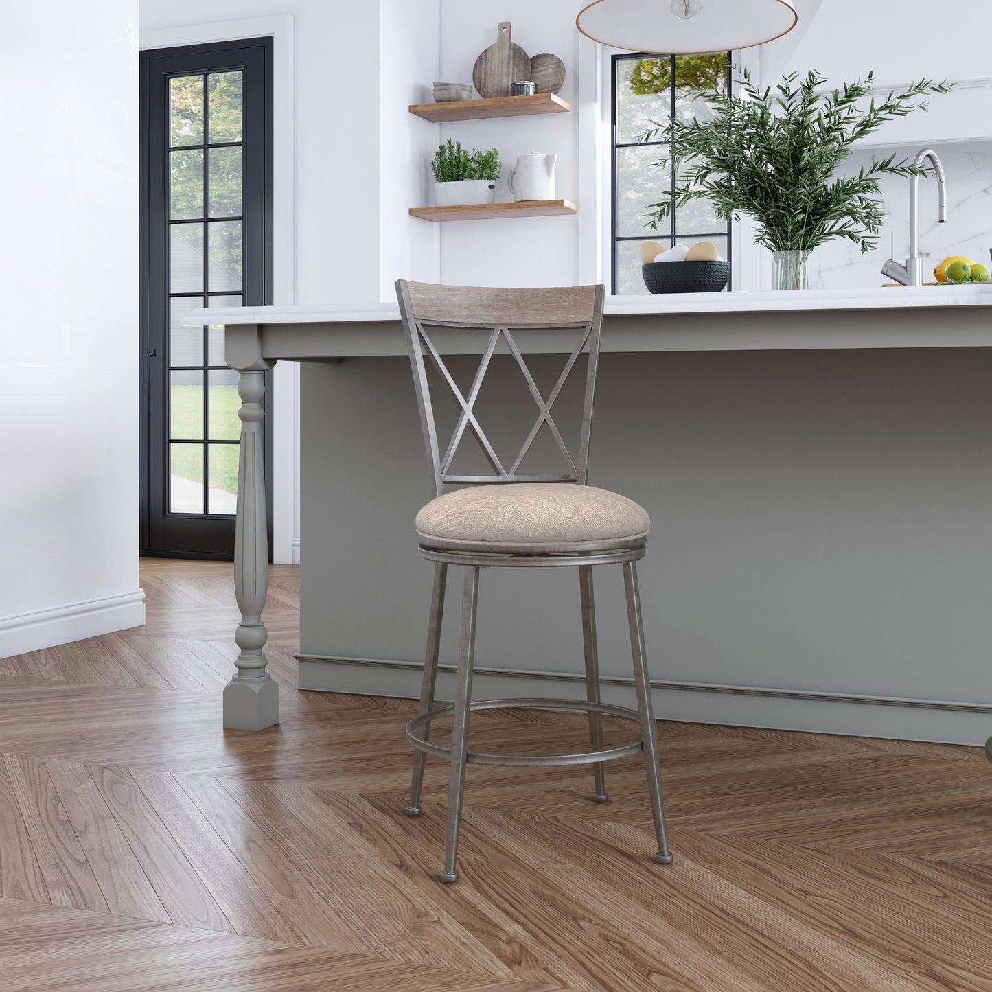 Stewart Metal Stool