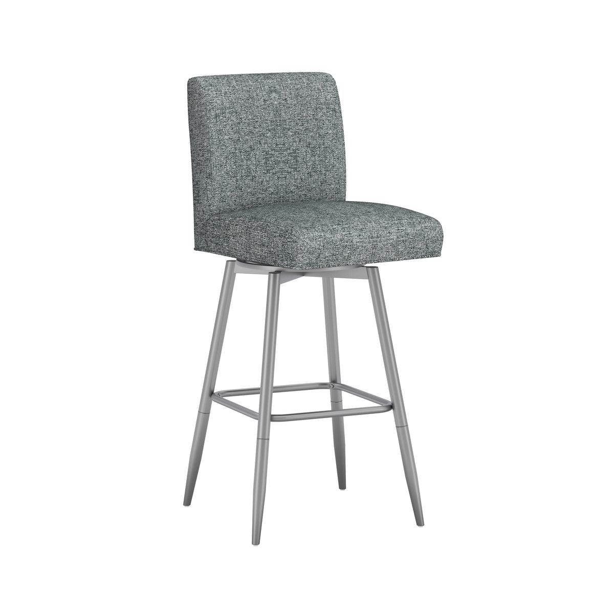 Uniquely Yours Metal Stool, Parson / Graphite / Silver