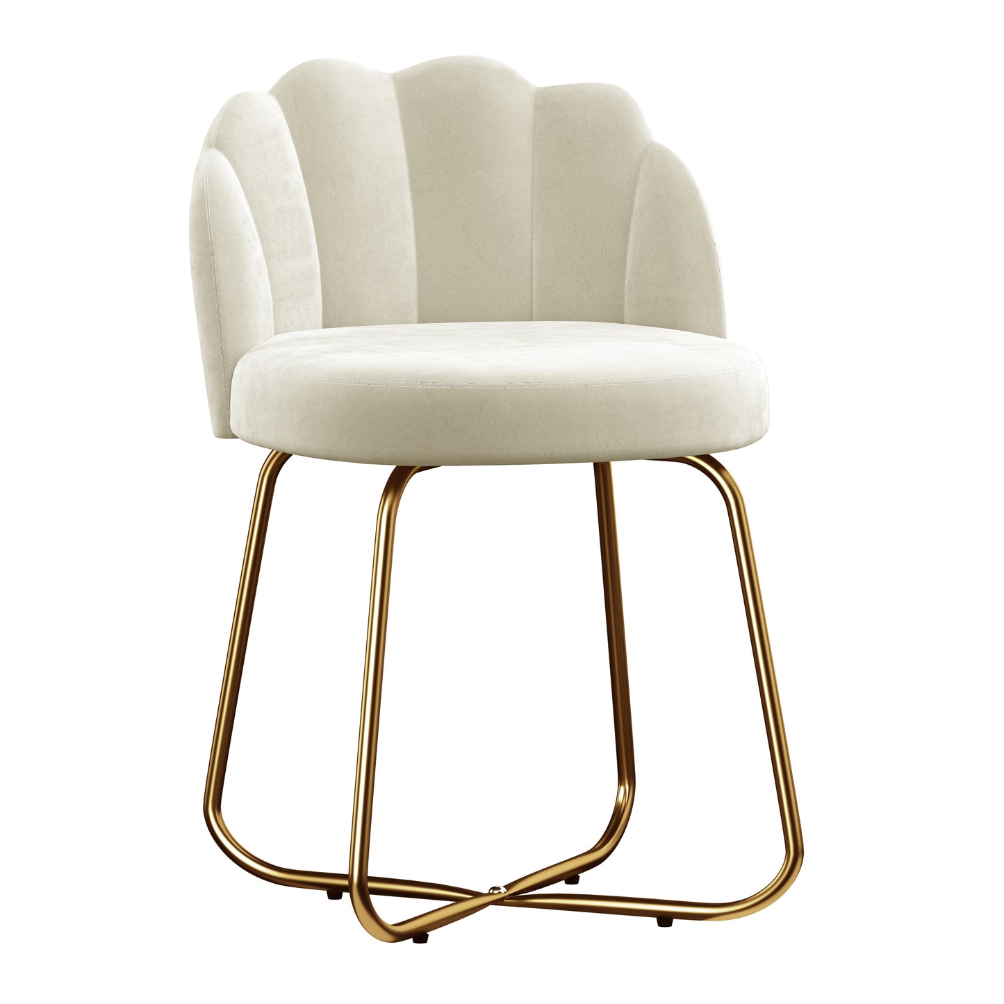 Catalina Metal Vanity Stool
