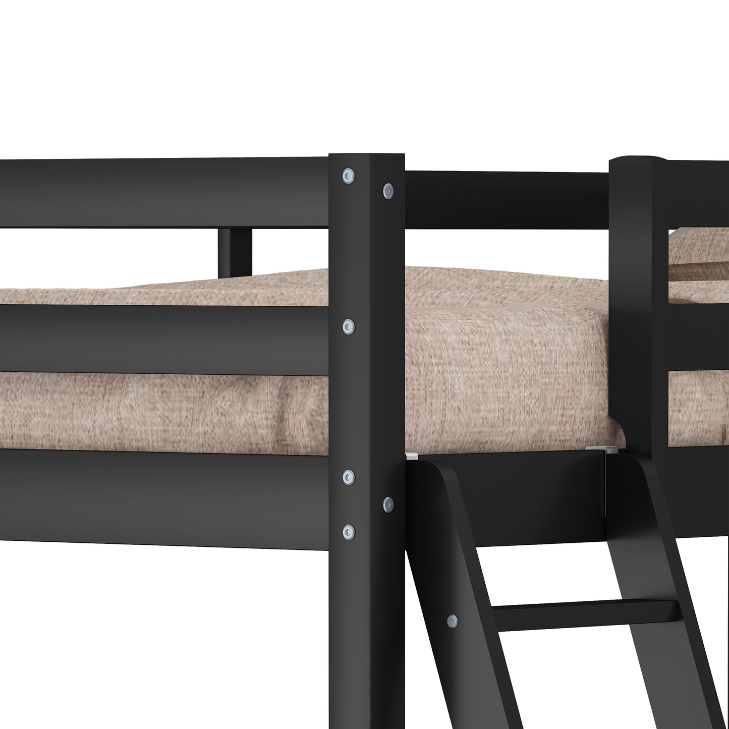 Caspian Wood Twin Loft Bed