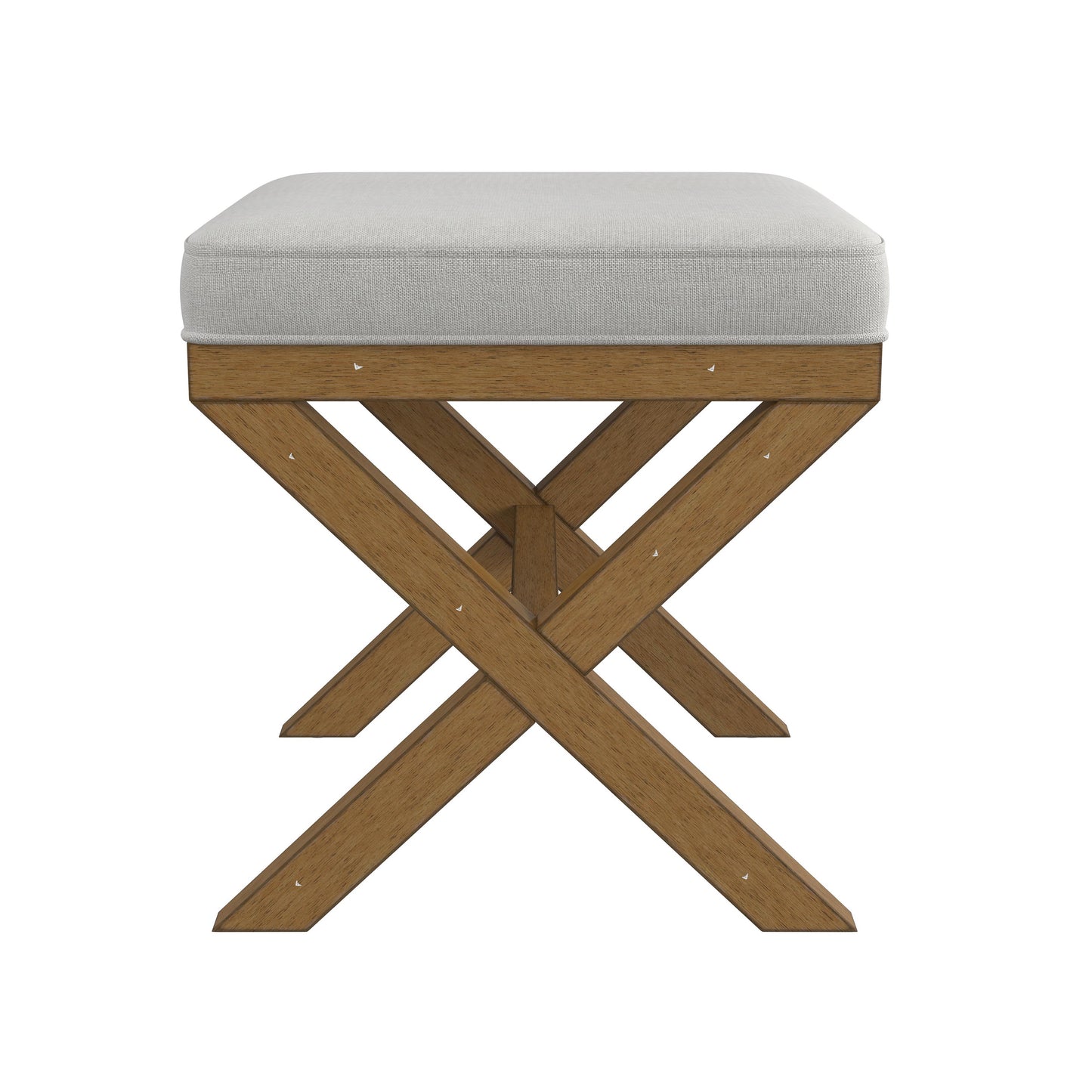 Somerset Wood Vanity Stool
