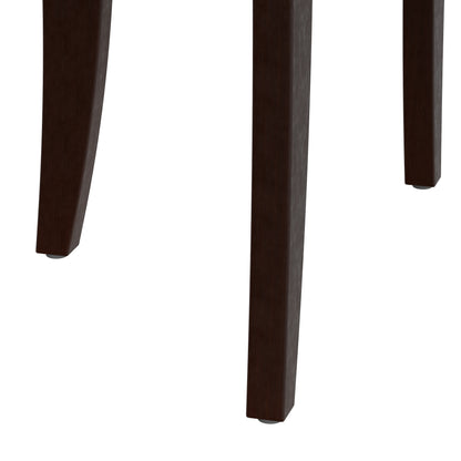 Lena Wood Vanity Stool