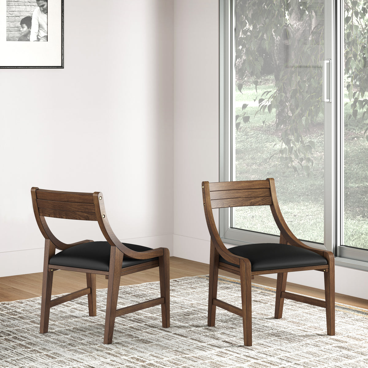 Cooper Wood Game Chair, Set of 2