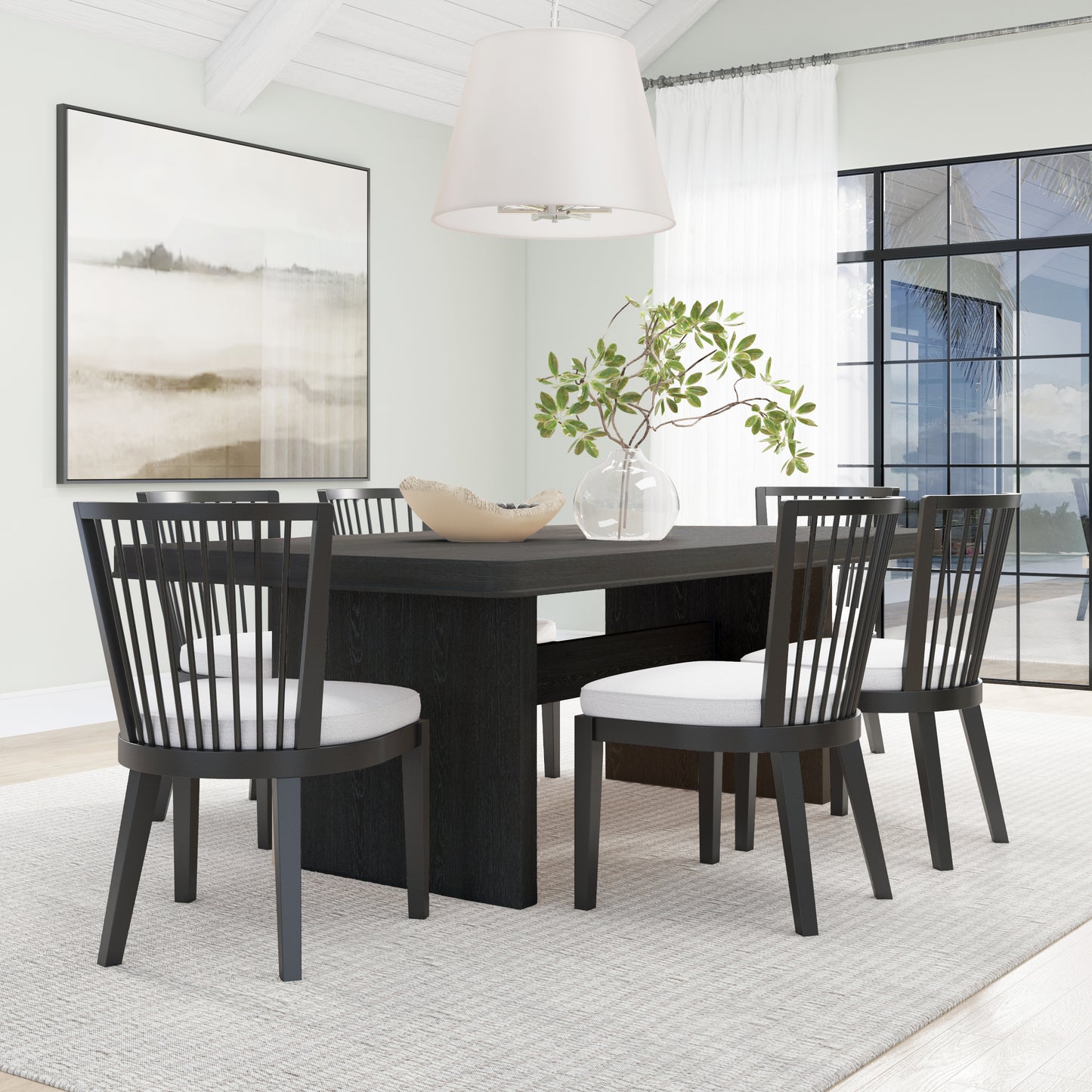 Portsmouth Wood Dining Side Chair, Set of 2