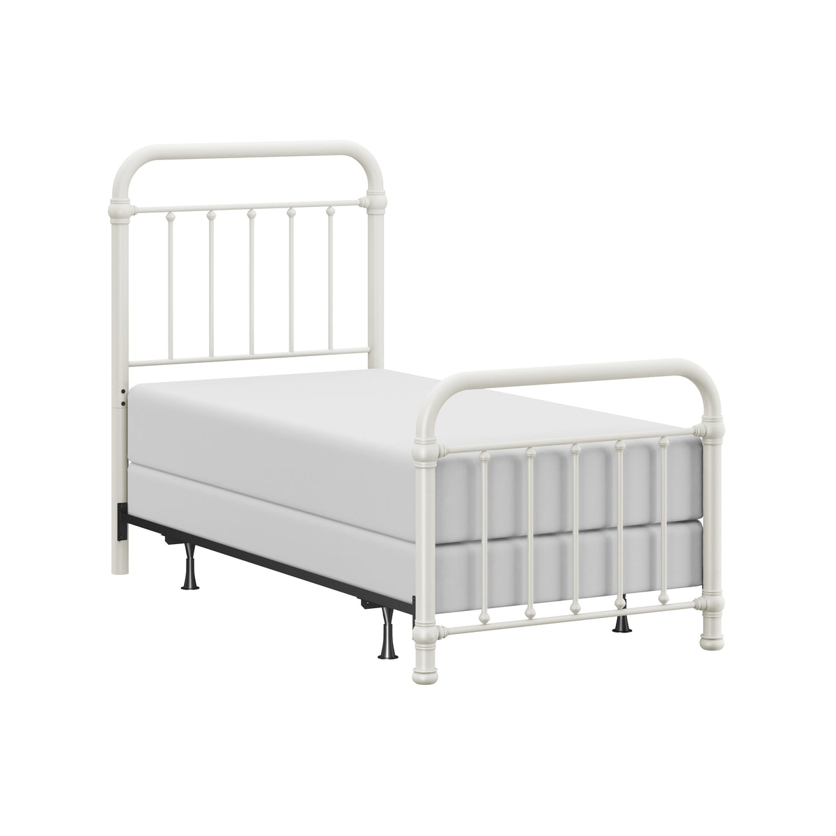 Kirkland Metal Twin Bed with Metal Frame