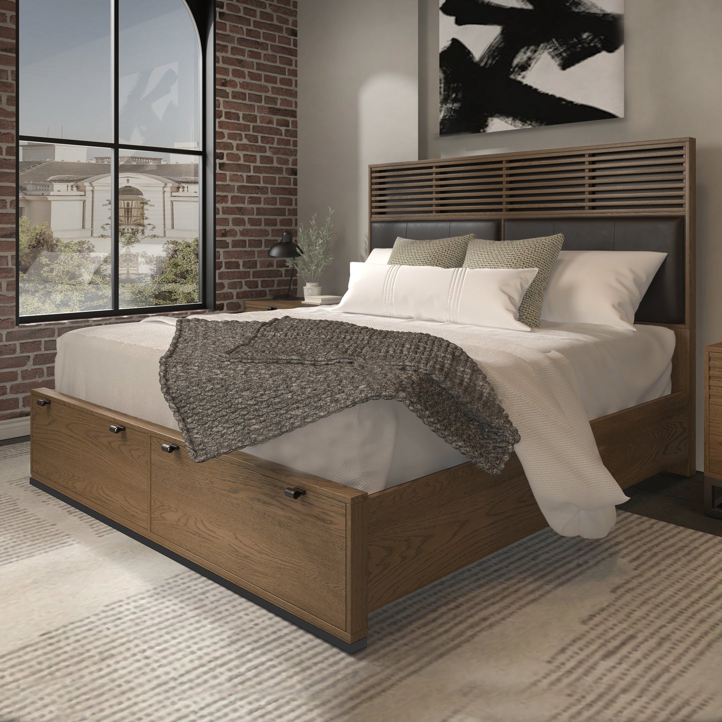 Reserve Wood Storage Bed