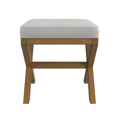 Somerset Wood Vanity Stool
