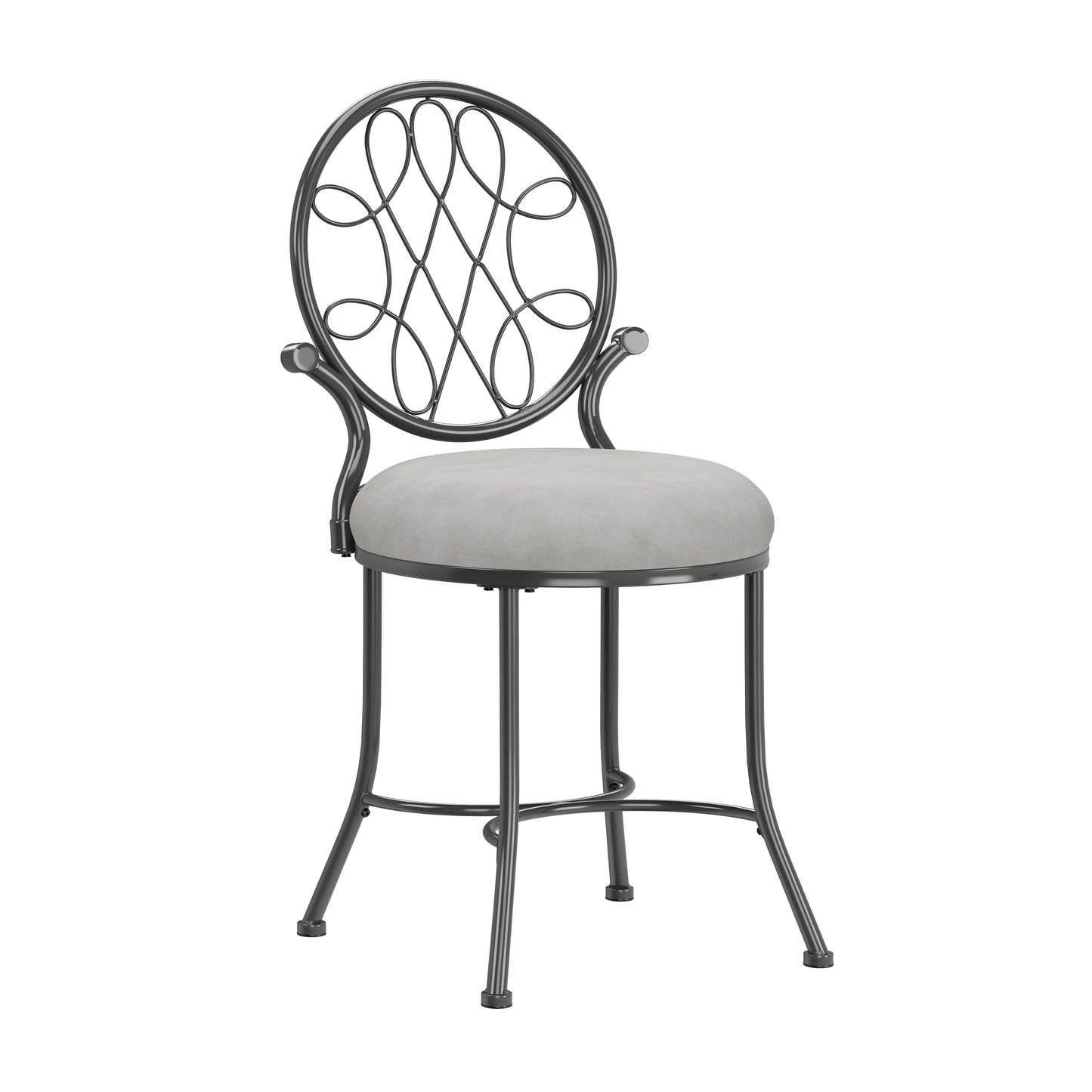 O'Malley Metal Vanity Stool